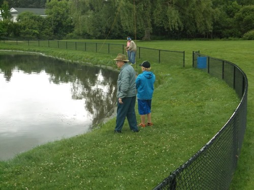 mentors fly fishing w littles 2014