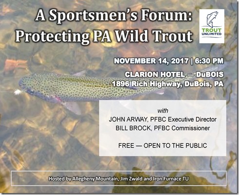 PFBC Sportsmen's Forum flyer - 2017.11.14 - FINAL